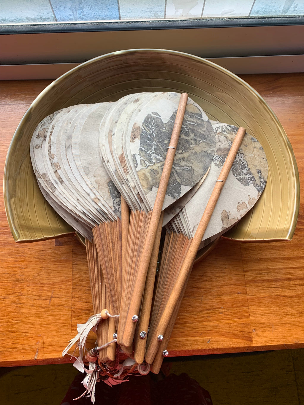 Handcrafted fan