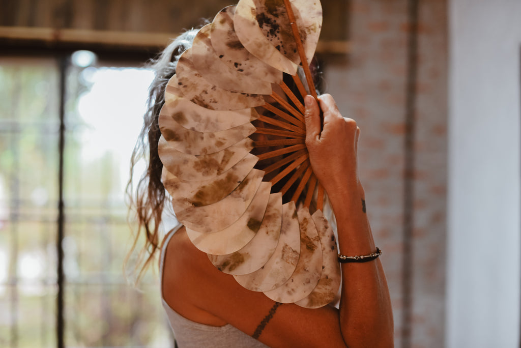 Handcrafted fan
