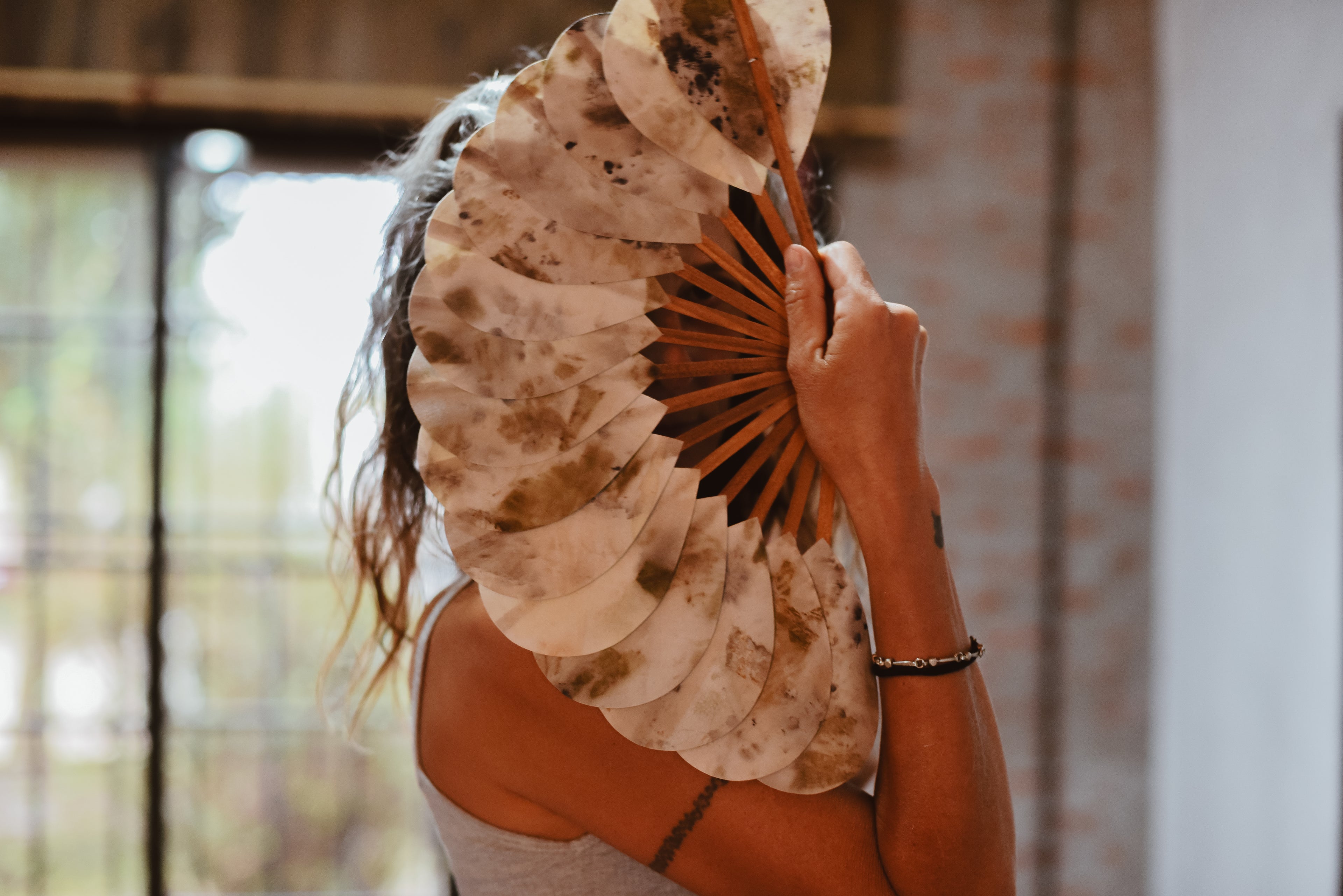 Handcrafted fan